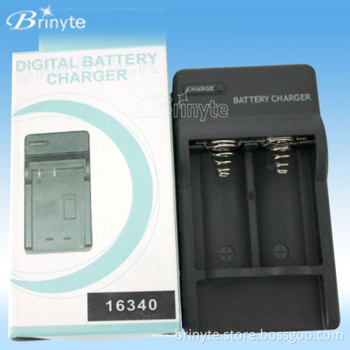 Brinyte Dual Channel 16340 Battery Charger (BR126)